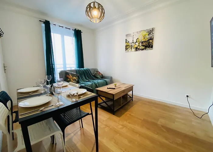 Appartement,paris Nord,eurostar,thalys,sacre-coeur